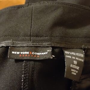 New York & Company Black Stretch Trousers